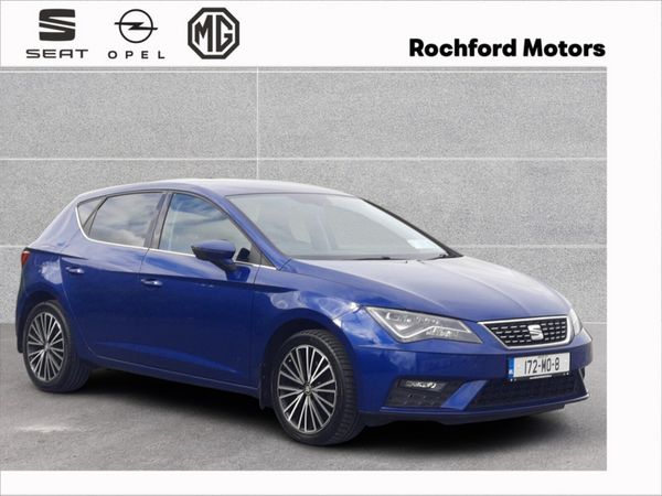 SEAT Leon Hatchback, Diesel, 2017, Blue