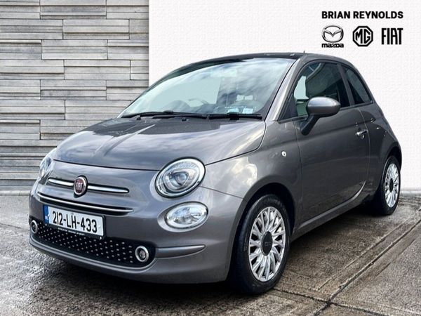Fiat 500 Hatchback, Petrol, 2021, Grey