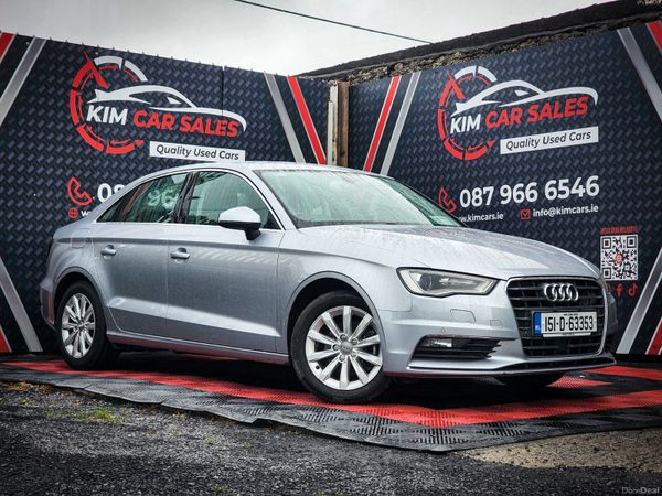 Audi A3 Saloon, Petrol, 2015, Silver