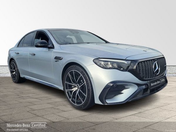 Mercedes-Benz E-Class Saloon, Petrol Plug-in Hybrid, 2026, Silver