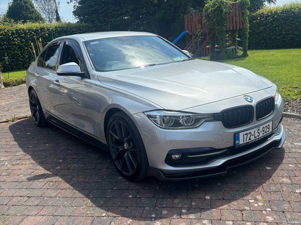 BMW 3-Series Saloon, Diesel, 2017, Silver