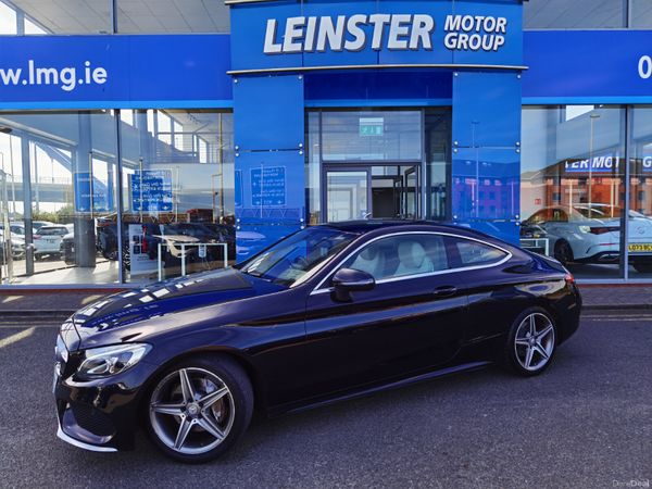 Mercedes-Benz C-Class Coupe, Petrol, 2016, Black