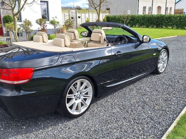 BMW 3-Series Convertible, Diesel, 2010, Black