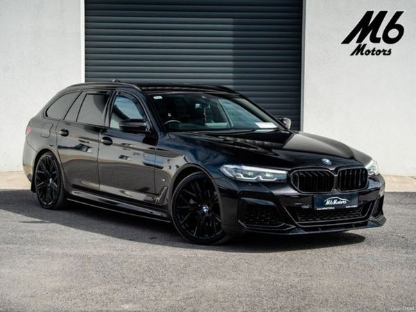 BMW 5-Series Estate, Diesel, 2022, Black