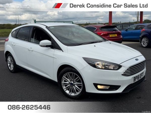 Ford Focus Hatchback, Diesel, 2018, White
