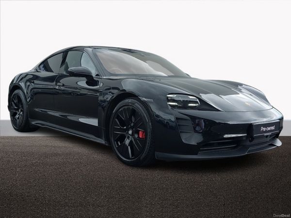 Porsche Taycan Saloon, Electric, 2021, Black