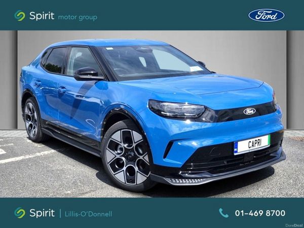 Ford Capri Coupe, Electric, 2026, Blue