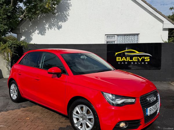 Audi A1 Hatchback, Petrol, 2015, Red