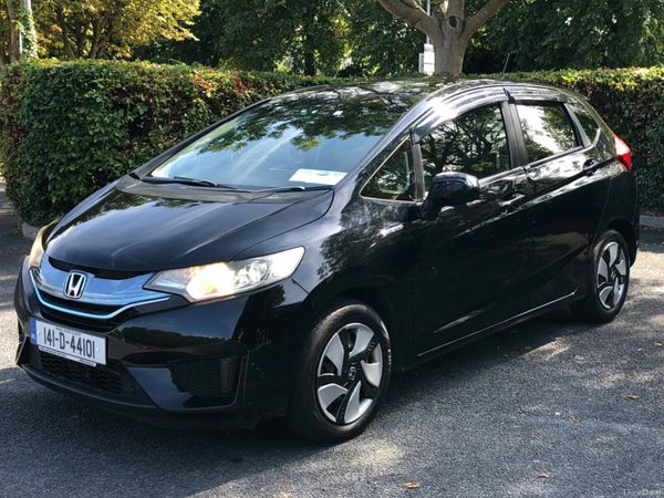 Honda Fit Hatchback, Petrol Hybrid, 2014, Black