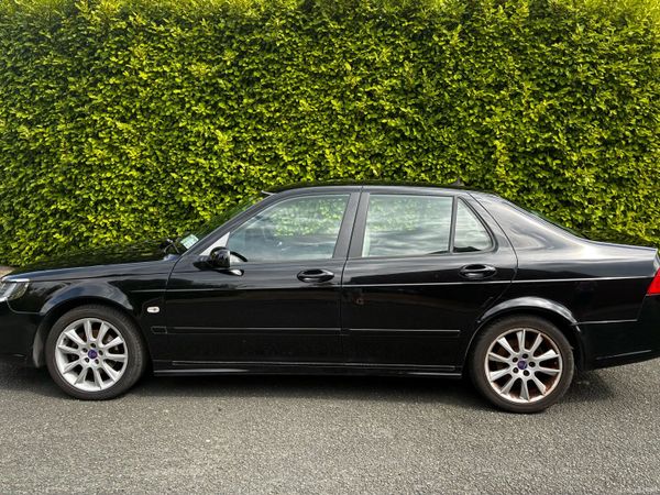 Saab 9-5 Saloon, Ethanol Petrol, 2007, Black