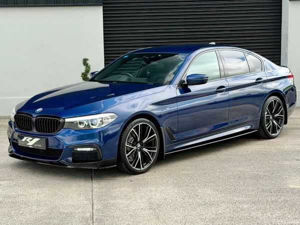 BMW 5-Series Saloon, Diesel, 2019, Blue