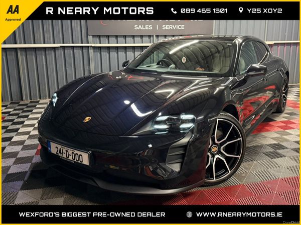 Porsche Taycan Estate, Electric, 2024, Black