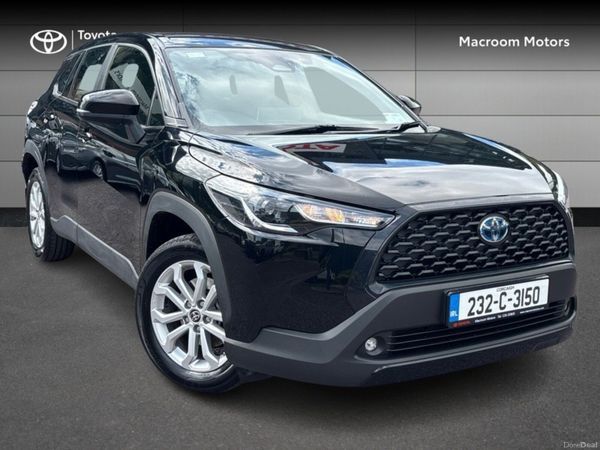 Toyota Corolla Cross SUV, Petrol Hybrid, 2023, Black
