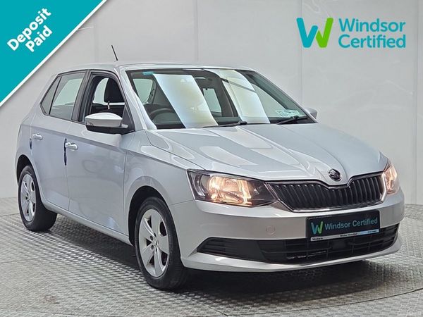 Skoda Fabia Hatchback, Petrol, 2018, Silver