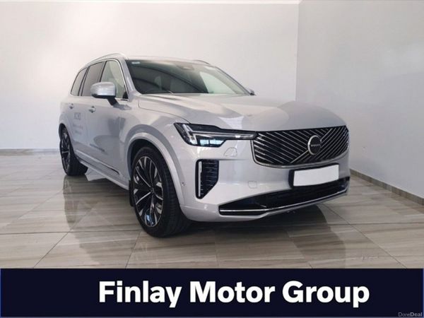Volvo XC90 SUV, Petrol Plug-in Hybrid, 2026, Silver