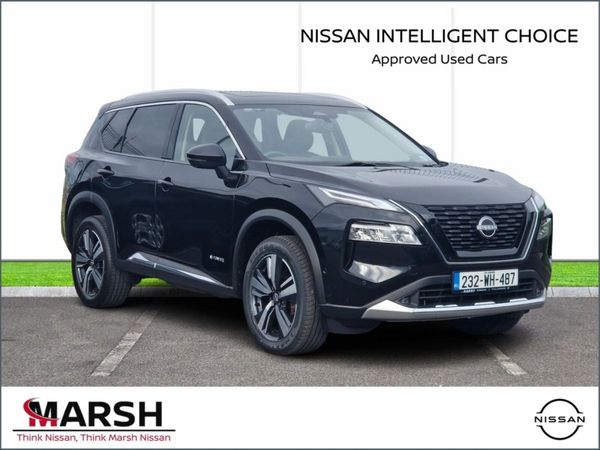 Nissan X-Trail SUV, Petrol Hybrid, 2023, Black