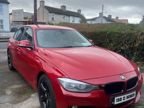 BMW 3-Series Saloon, Diesel, 2013, Red
