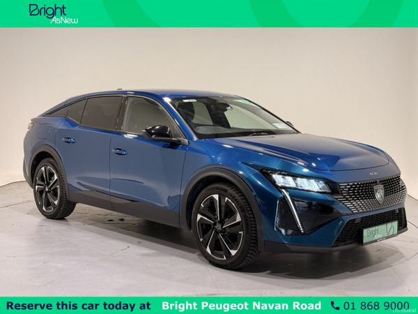 Peugeot 408 Hatchback, Petrol, 2023, Blue