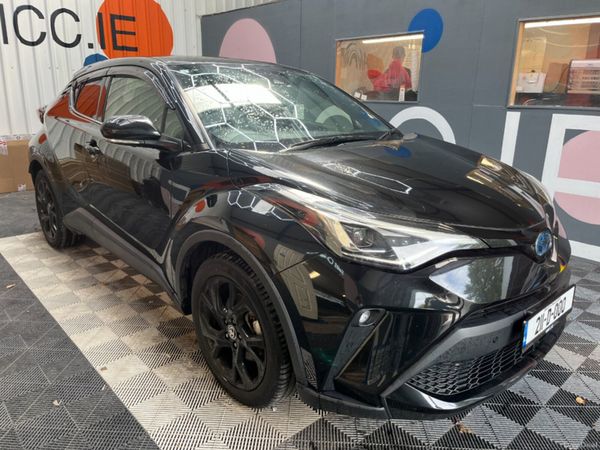 Toyota C-HR SUV, Petrol Hybrid, 2021, Black
