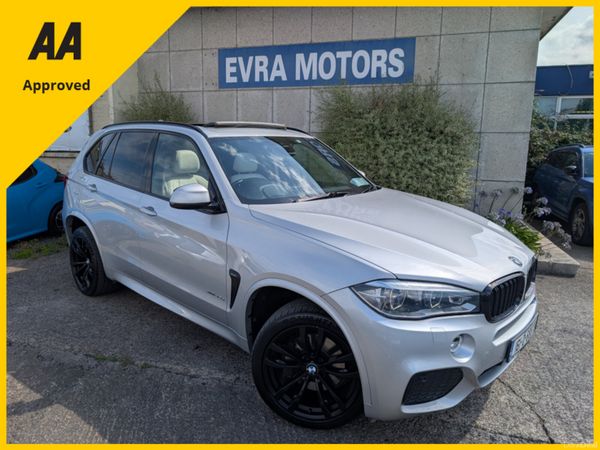 BMW X5 SUV, Petrol Plug-in Hybrid, 2016, Silver