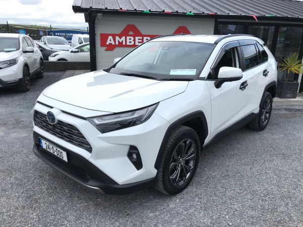 Toyota RAV4 SUV, Petrol Hybrid, 2024, White