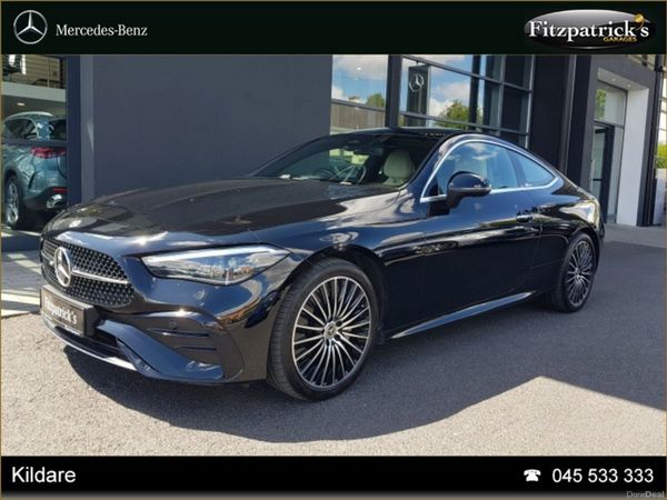Mercedes-Benz CLE Coupe, Diesel Hybrid, 2024, Black