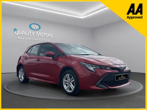 Toyota Corolla Hatchback, Petrol Hybrid, 2020, Red