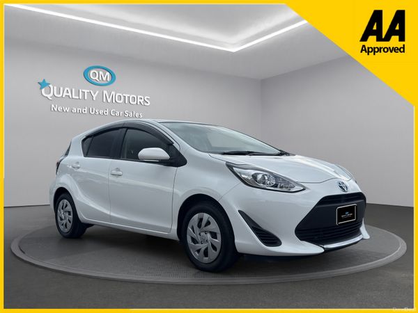 Toyota Aqua Hatchback, Petrol Hybrid, 2021, White