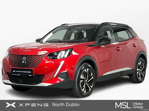 Peugeot 2008 SUV, Electric, 2023, Red