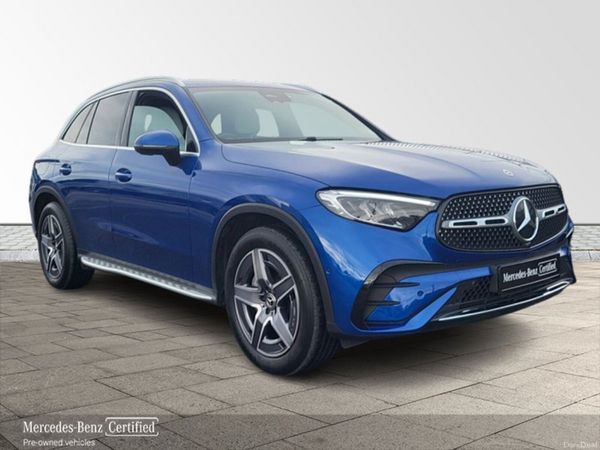 Mercedes-Benz GLC SUV, Diesel Hybrid, 2025, Blue
