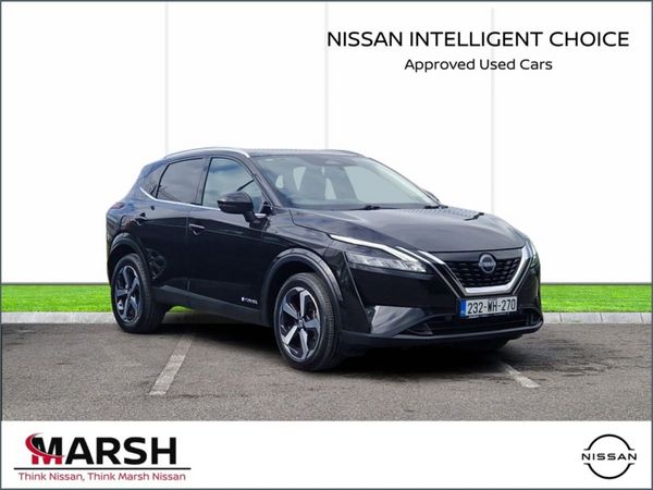 Nissan Qashqai MPV, Petrol Hybrid, 2023, Black