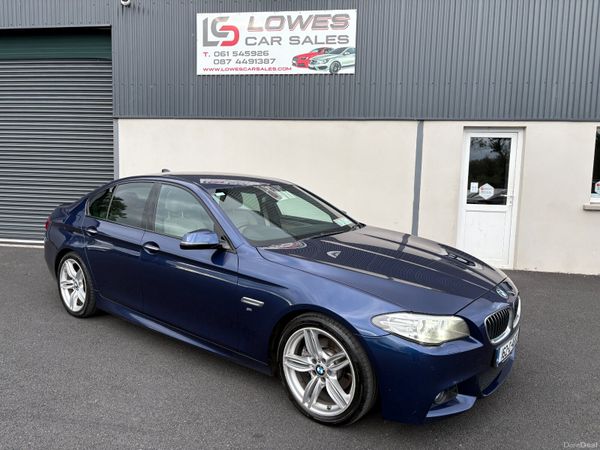 BMW 5-Series Saloon, Diesel, 2016, Blue