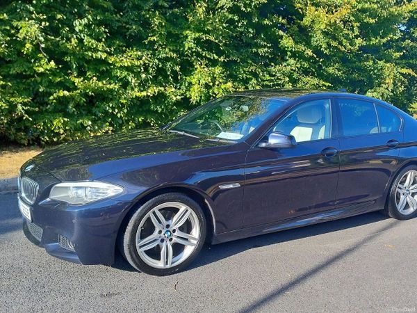BMW 5-Series Saloon, Diesel, 2013, Black