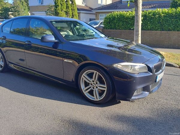 BMW 5-Series Saloon, Diesel, 2013, Black