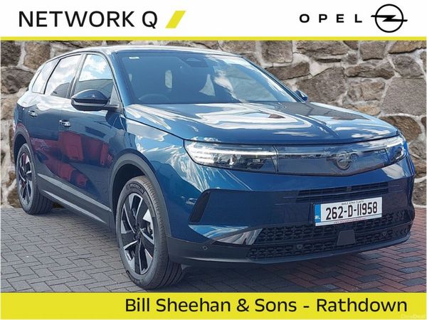 Opel Grandland SUV, Petrol Hybrid, 2026, Green