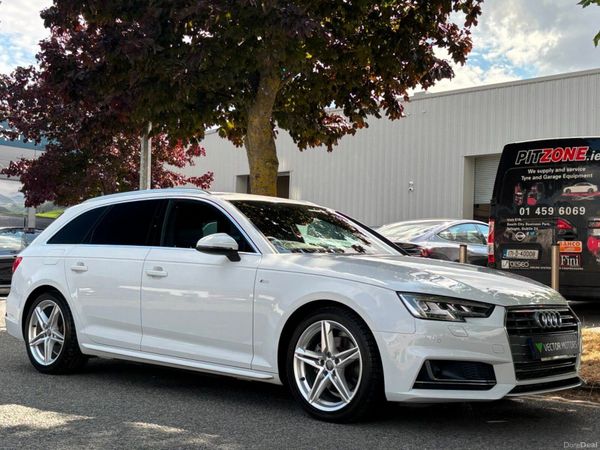 Audi A4 Estate, Petrol, 2017, White