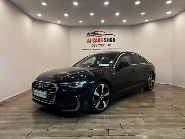 Audi A6 Saloon, Diesel, 2018, Blue