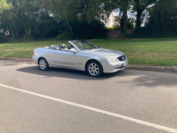 Mercedes-Benz CLK Convertible, Petrol, 2005, Silver