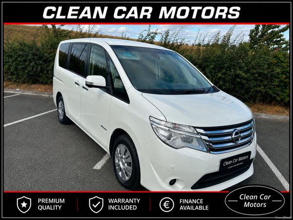 Nissan Serena SUV, Petrol Hybrid, 2015, White