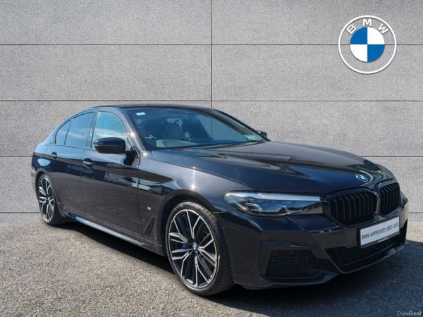 BMW 5-Series Saloon, Diesel, 2022, Black