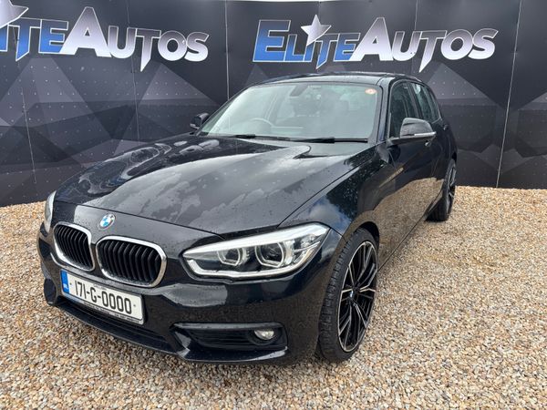 BMW 1-Series Hatchback, Petrol, 2017, Black