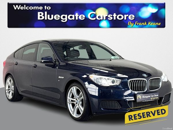 BMW 5-Series Saloon, Diesel, 2017, Blue