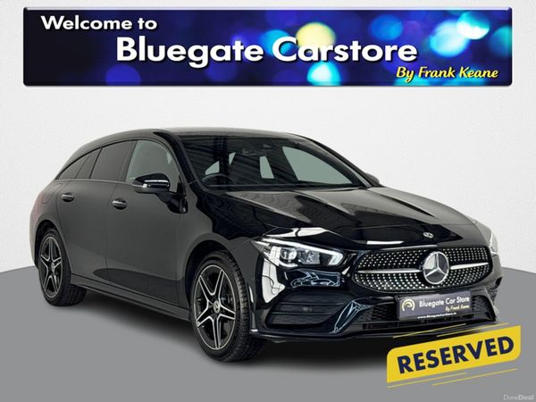Mercedes-Benz CLA Estate, Petrol Plug-in Hybrid, 2023, Black