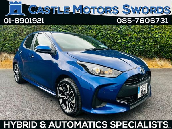 Toyota Yaris Hatchback, Petrol Hybrid, 2022, Blue