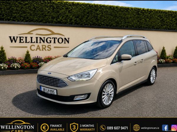 Ford Grand C-Max MPV, Petrol, 2018, Grey