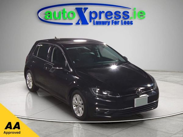 Volkswagen Golf Hatchback, Petrol, 2018, Black