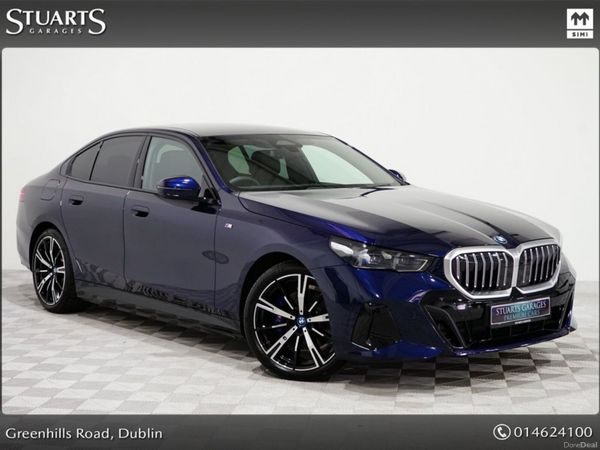 BMW 5-Series Saloon, Petrol Plug-in Hybrid, 2026, Blue