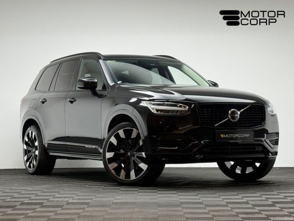 Volvo XC90 SUV, Petrol Plug-in Hybrid, 2023, Black