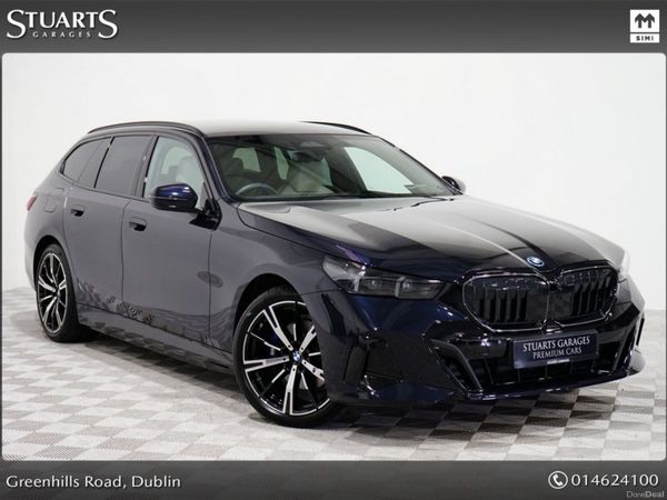 BMW 5-Series Estate, Petrol Plug-in Hybrid, 2026, Black
