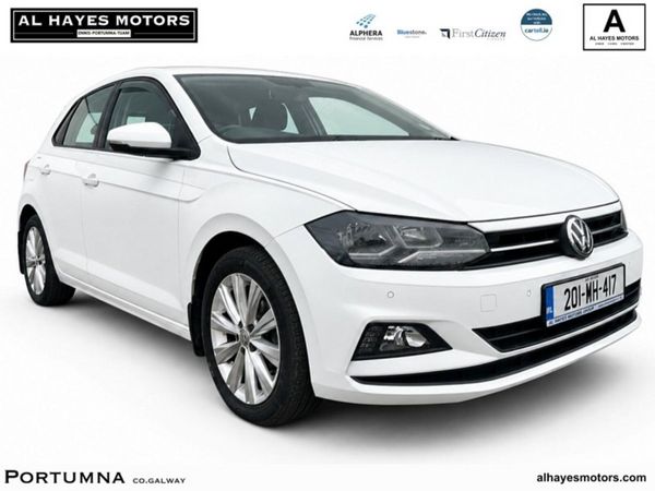 Volkswagen Polo Hatchback, Petrol, 2020, White